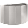 Jardinera vidaxx plateada 60 x 30 x 35 cm acero inoxidable