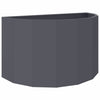 Vidaxl plantenbak antraciet 90 x 45 x 50 cm staal
