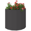 Vidaxl plantenbak zwart 60 x 30 x 50 cm staal