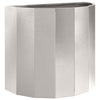 Jardinera vidaxx plateada 60 x 30 x 50 cm acero inoxidable