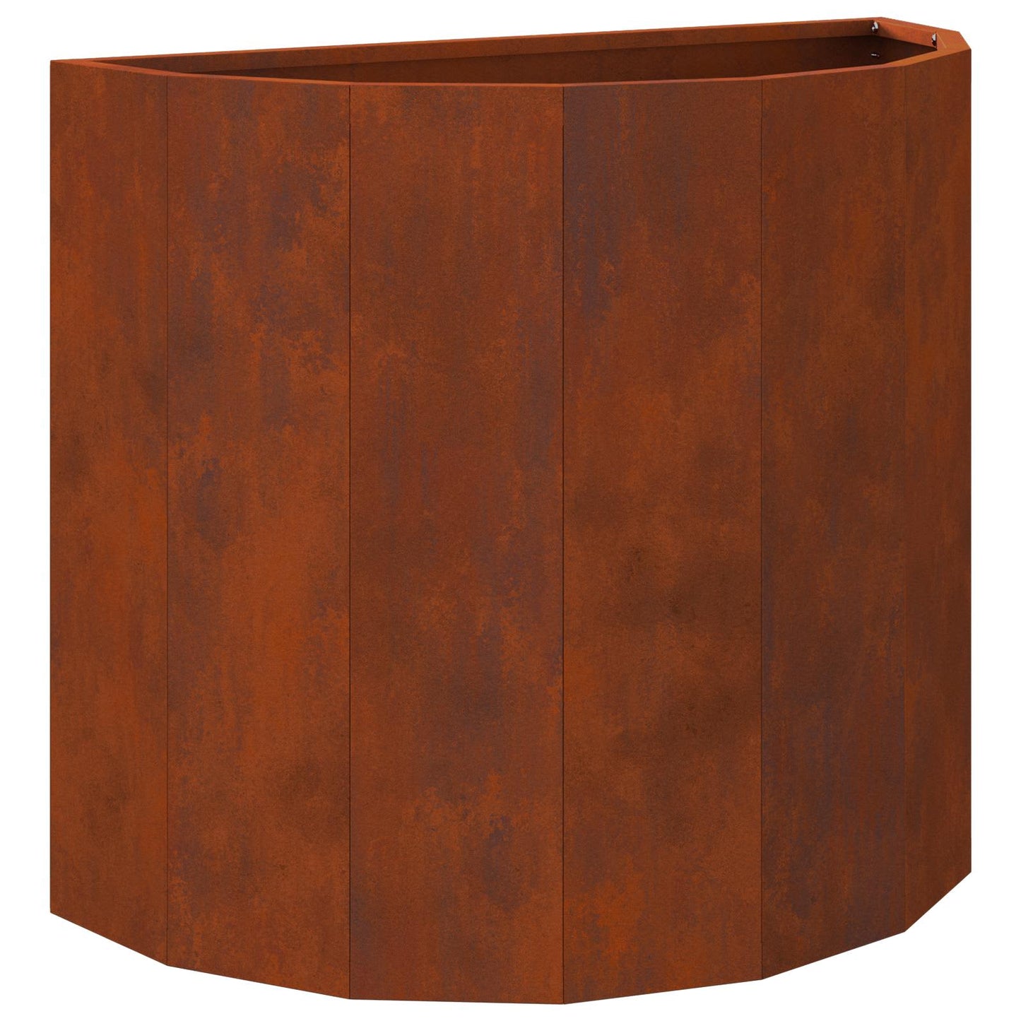 Fioriera Vidaxl arrugginito 60 x 30 x 50 cm in acciaio corten