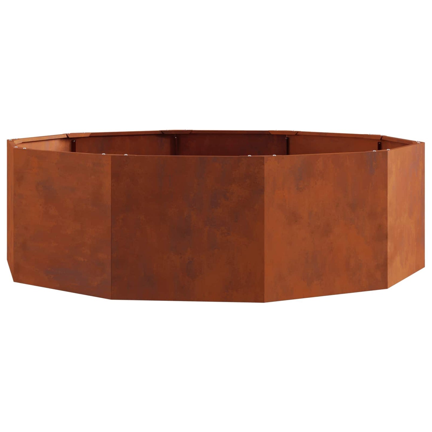 Fioriera Vidaxx arrugginito 120 x 120 x 35 cm in acciaio corten