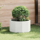 Jardinera vidaxx blanco 60 x 60 x 35 cm acero