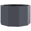 Vidaxl plantenbak antraciet 60 x 60 x 35 cm staal