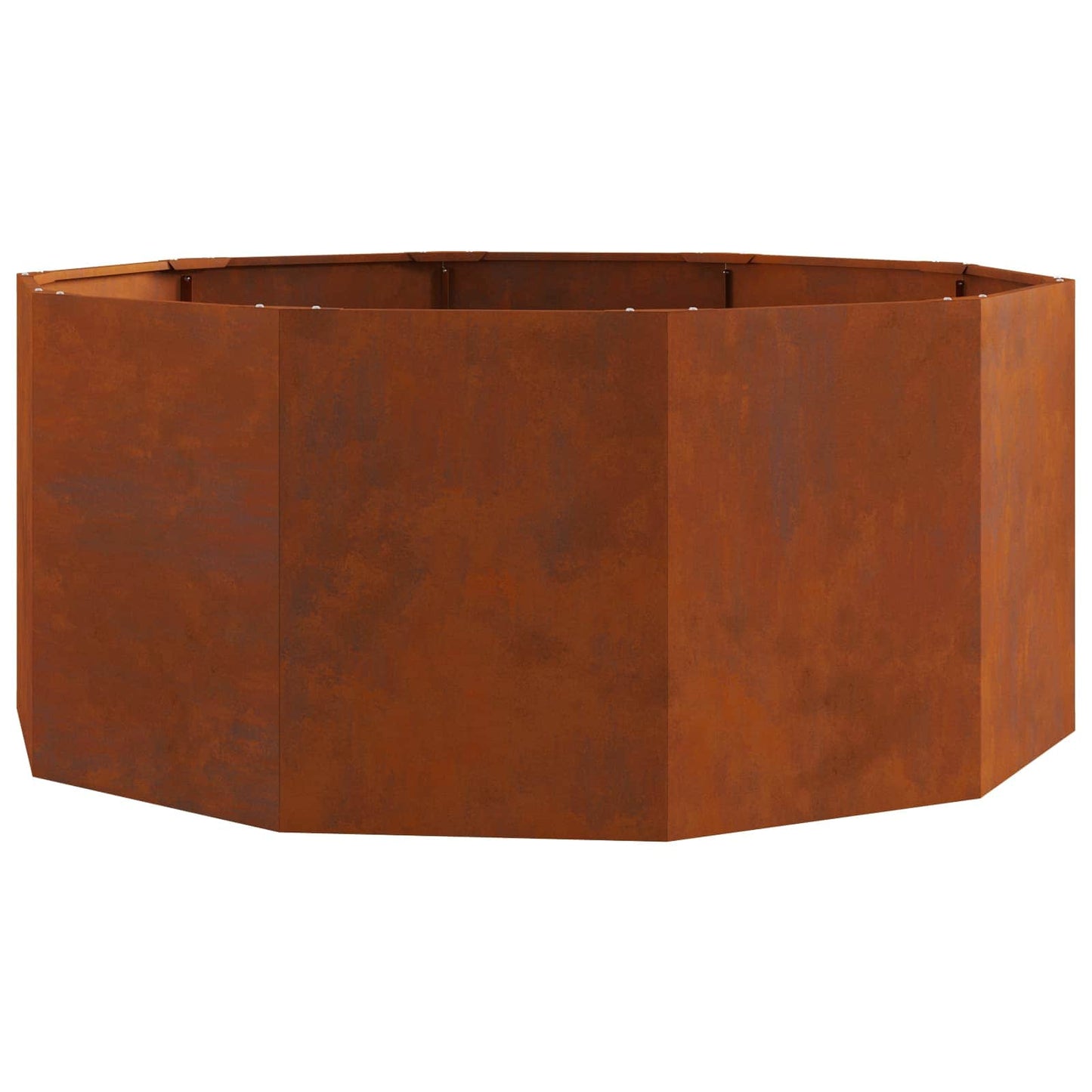 Jardinera vidaxx oxidada 120 x 120 x 50 cm acero corten