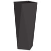 Jardinera vidaxx negro 30 x 30 x 75 cm acero