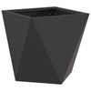 Vidaxl plantenbak zwart 30 x 30 x 30 cm staal
