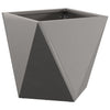 Jardinera vidaxx 2 piezas oxidada 30 x 30 x 30 cm acero corten