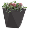 Vidaxl plantenbak zwart 40 x 40 x 40 cm staal