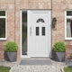 Vidaxl plantenbak 2 pcs antraciet 40 x 40 x 40 cm staal
