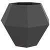 Vidaxl plantenbak zwart 100 x 100 x 80 cm staal