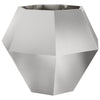Jardinera vidaxx plateada 100 x 100 x 80 cm acero inoxidable