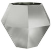 Jardinera vidaxx plateada 100 x 100 x 80 cm acero galvanizado
