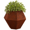 Jardinera vidaxx oxidada 100 x 100 x 80 cm acero corten