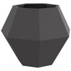 Jardinera vidaxx negro 75 x 75 x 60 cm acero