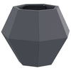 Vidaxl plantenbak antraciet 50 x 50 x 40 cm staal