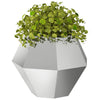 Fioriera Vidaxx 2 pezzi argento 50 x 50 x 40 cm in acciaio zincato
