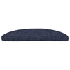 Vidaxl trapmatten zelfklevend 20 stuks 56x17x3 cm blauw halfrond