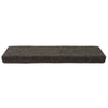 VidaXL Tappetini per scale autoadesivi 30 pezzi 65x21x4 cm bordo rettangolare antracite