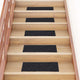VidaXL tappetini per scale autoadesivi 30 pezzi 60x25 cm grigi rettangolari