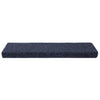 VidaXL tapetes para escaleras autoadhesivos 20 piezas 65x21x4 cm antracita borde rectangular