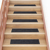 Vidaxl trapmatten zelfklevend 30 stuks 76x20 cm grijs rechthoekig