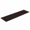 Tappetini per scale autoadesivi Vidaxx 30 pezzi 76x20 cm marrone scuro rettangolari