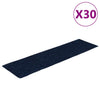 Vidaxx alfombras de escalera autoadhesivas 30 piezas 76x20 cm rectangular azul marino