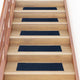 Tappetini per scale autoadesivi Vidaxx 30 pezzi 76x20 cm rettangolari blu navy