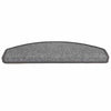 Tappetini per scale Vidaxx 30 pz 65x24x4 cm grigio scuro semicircolare grande