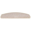 Vidaxx Tappetini per scale 30 pz 65x24x4 cm tortora semicircolare grande
