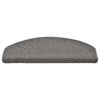 Tappetini per scale Vidaxx 30 pz 65x24x4 cm grigio scuro semicircolare grande