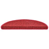 Tappetini Vidaxx 20 pz 56x17x3 cm rosso semicircolare