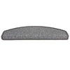 Tappetini per scale Vidaxx 20 pz 65x24x4 cm grigio scuro semicircolare grande