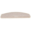 Vidaxl trapmatten 20 stuks 65x24x4 cm taupe halfrond groot