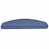 Tappetini per scale Vidaxx 20 pz 65x24x4 cm blu semicircolare grande