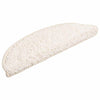 Tappetini per scale Vidaxx 30 pz 56x17x3 cm semicircolari bianchi