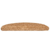 Tappetini per scale Vidaxx 30 pz 65x21x4 cm beige semicircolare grande
