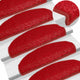Vidaxl trapmatten 30 st 65x21x4 cm rood halfrond groot