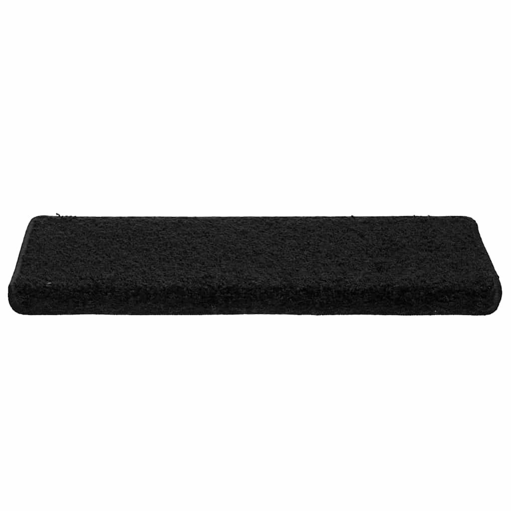 Tappetini Vidaxx 30 pz 65x21x4 cm bordo rettangolare nero