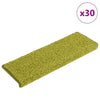 Tappetini Vidaxx 30 pz 65x21x4 cm bordo rettangolare verde