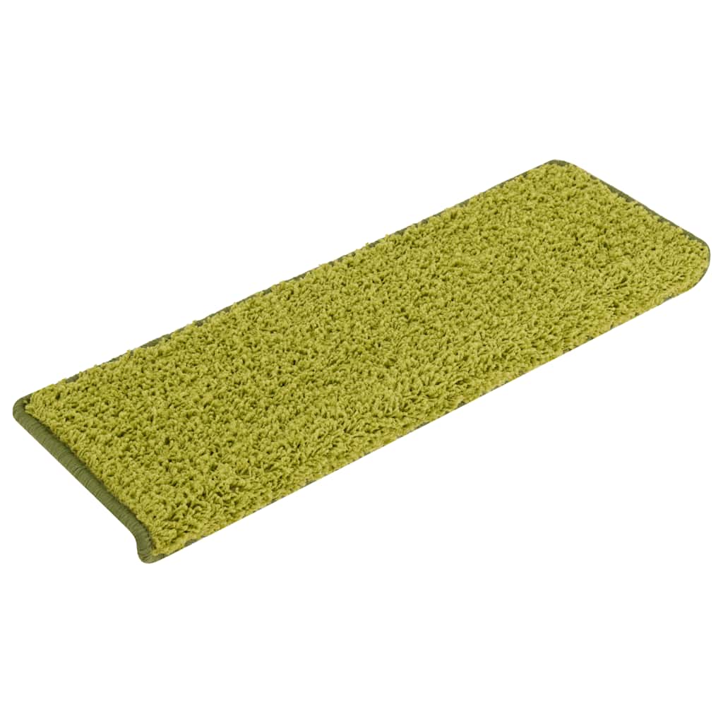 Tappetini Vidaxx 30 pz 65x21x4 cm bordo rettangolare verde