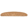 Tappetini per scale Vidaxx 20 pz 65x21x4 cm beige semicircolare grande