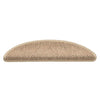 VidaXL Tappetini per scale autoadesivi aspetto sisal 30 pezzi 56x17x3 cm sabbia