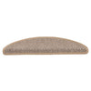 VidaXL alfombrillas para escaleras autoadhesivas aspecto sisal 30 unidades 56x17x3 cm beige claro
