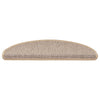 Vidaxl trapmatten sisal-look zelfklevend 30 st 65x21x4 cm lichtbeige