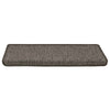 VidaXL alfombrillas para escaleras autoadhesivas aspecto sisal 30 uds 65x21x4 cm gris beige
