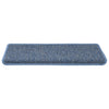 VidaXL alfombrillas para escaleras autoadhesivas 30 unidades aspecto sisal 65x21x4 cm azul