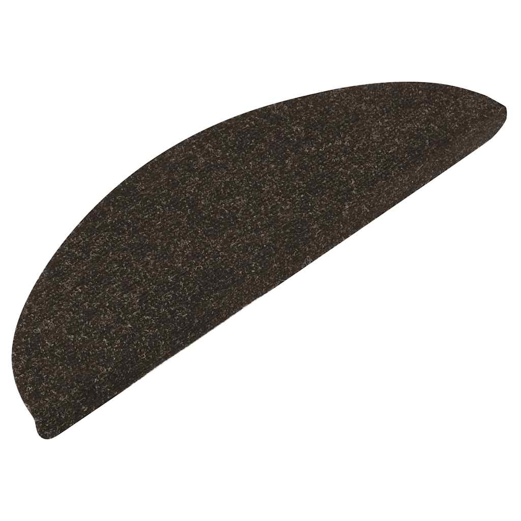 Vidaxx Tappetini per scale autoadesivi 20 pz 56x17x3 cm antracite