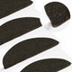 Tappetini per scale autoadesivi Vidaxx 30 pz 56x17x3 cm antracite